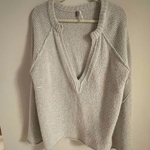 Free People Lovely Lines bell sleeve sweater